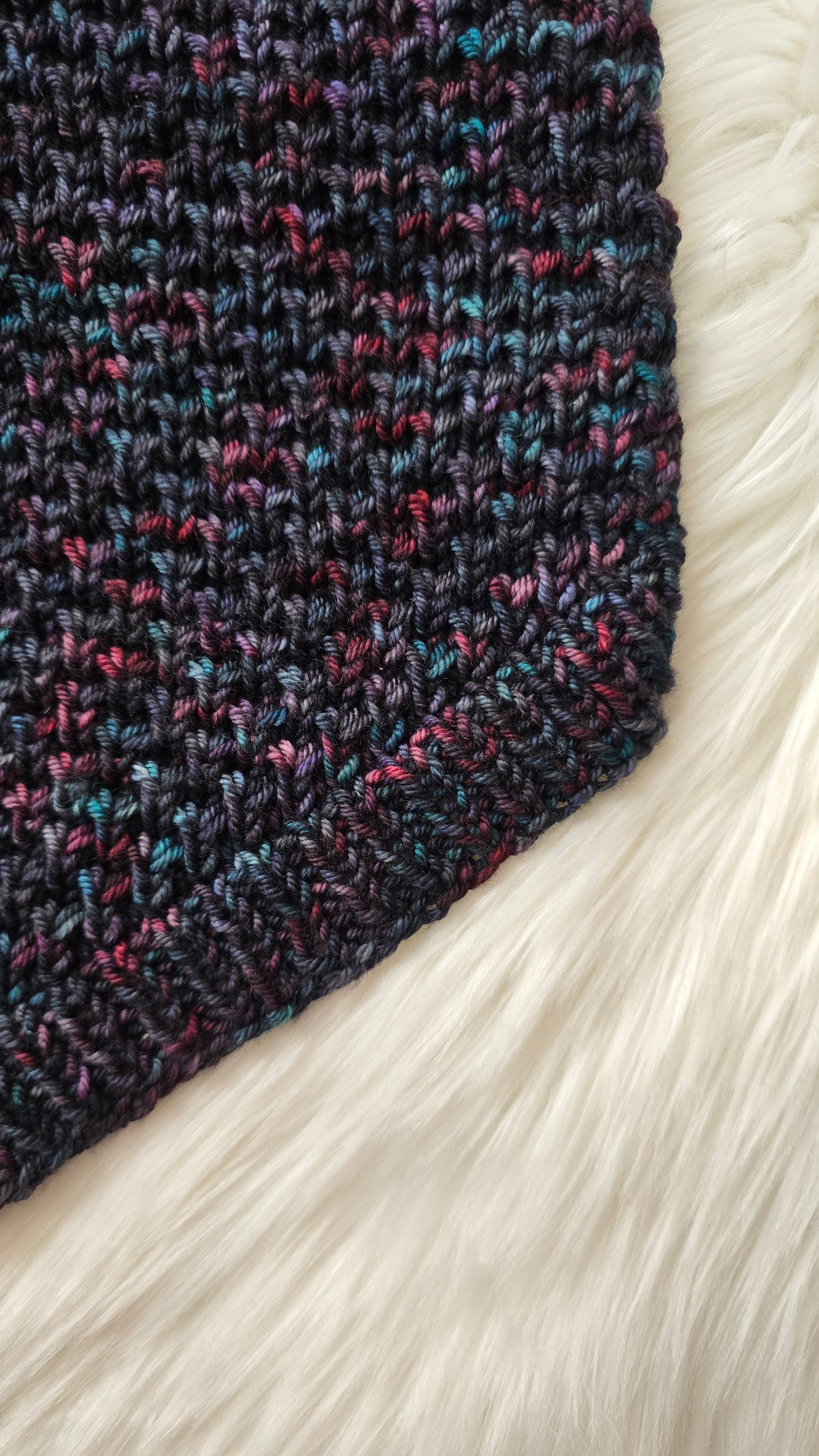 Flamefall (Bandana Cowl) Knitting Pattern