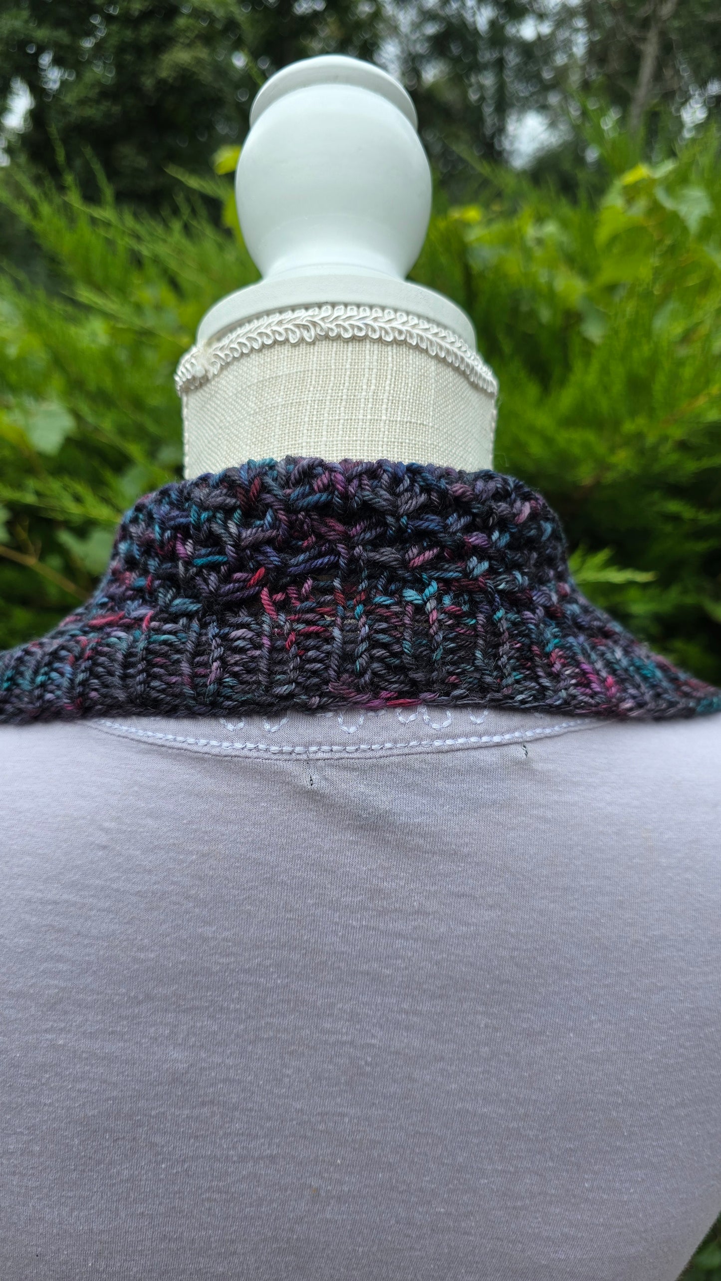 Flamefall (Bandana Cowl) Knitting Pattern