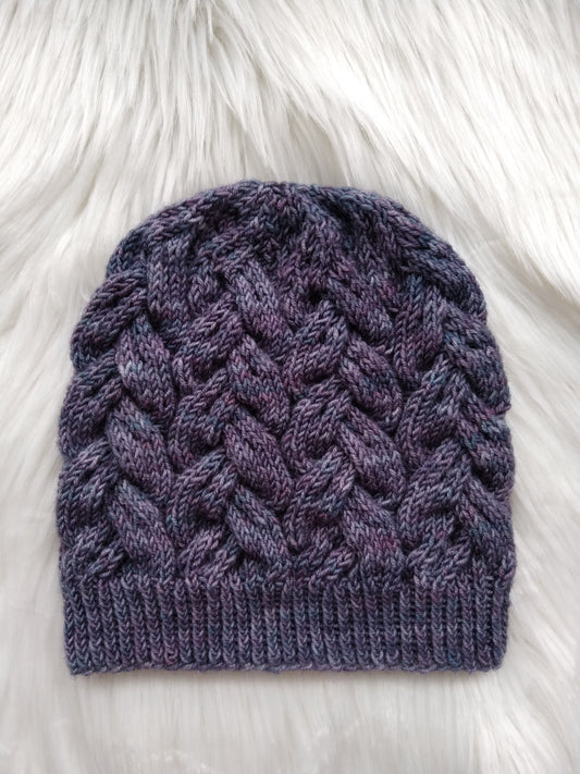 The Grey Lady Beanie Knitting Pattern