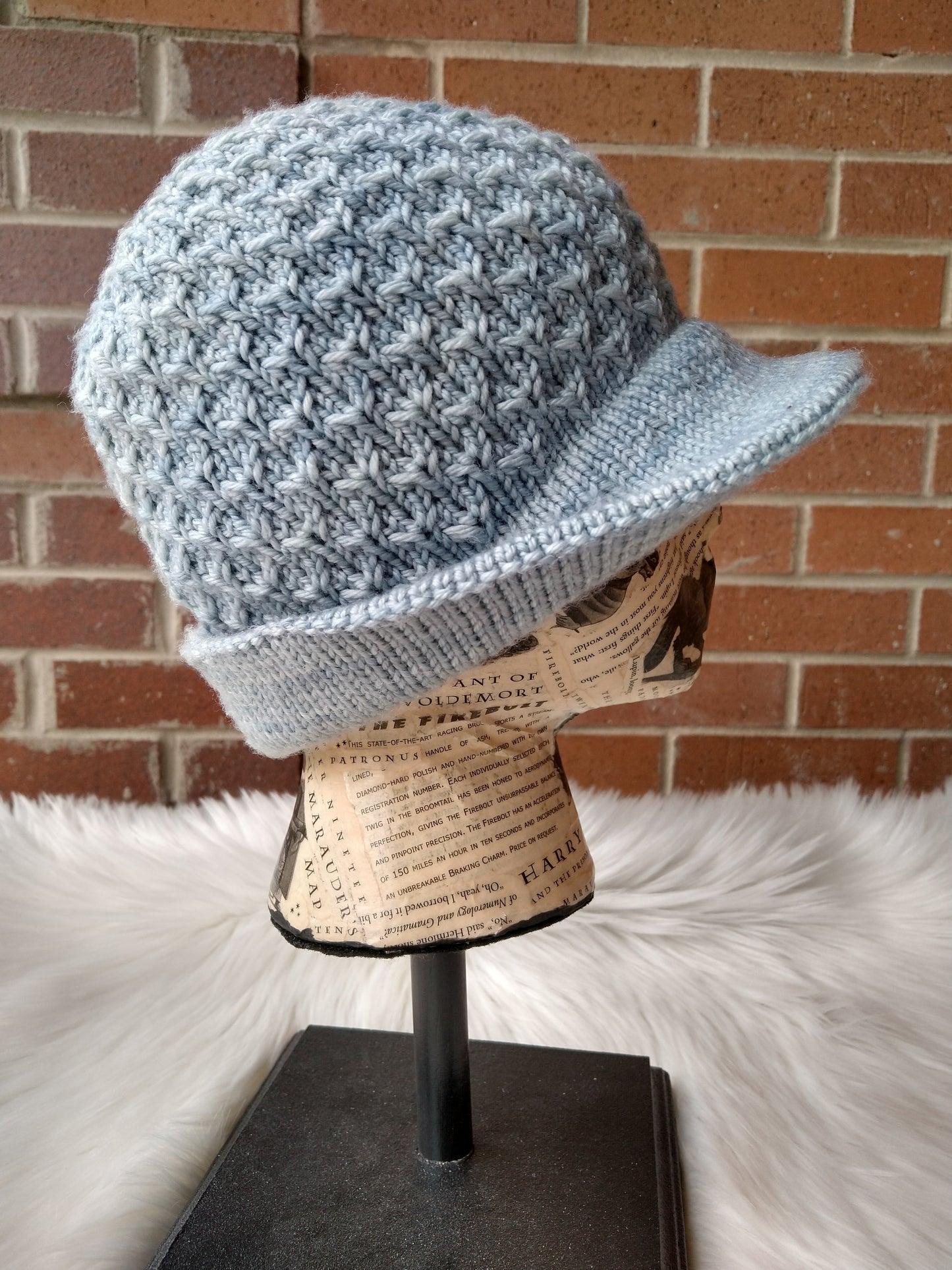 Rosewood Cloche Knitting Pattern