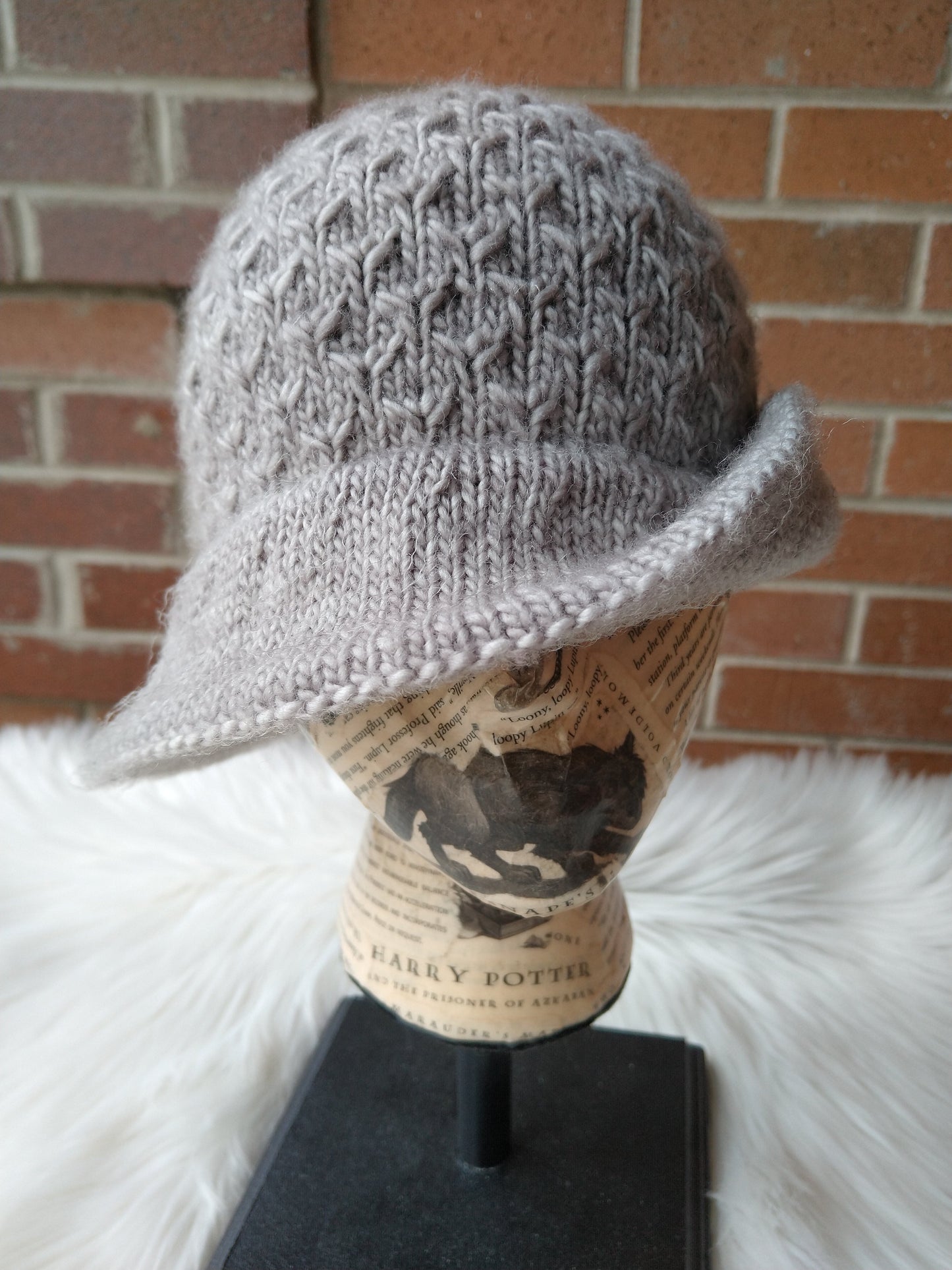 Rosewood Cloche Knitting Pattern