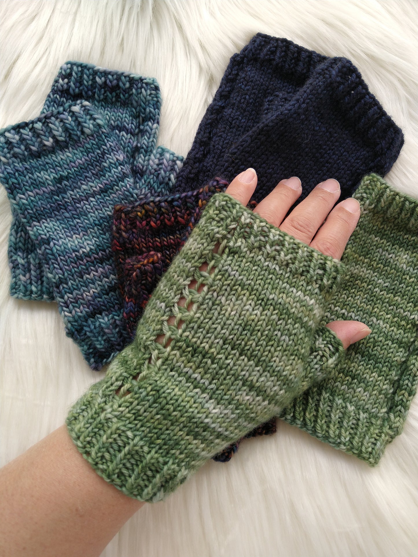 Skeeter Writing Gloves Knitting Pattern