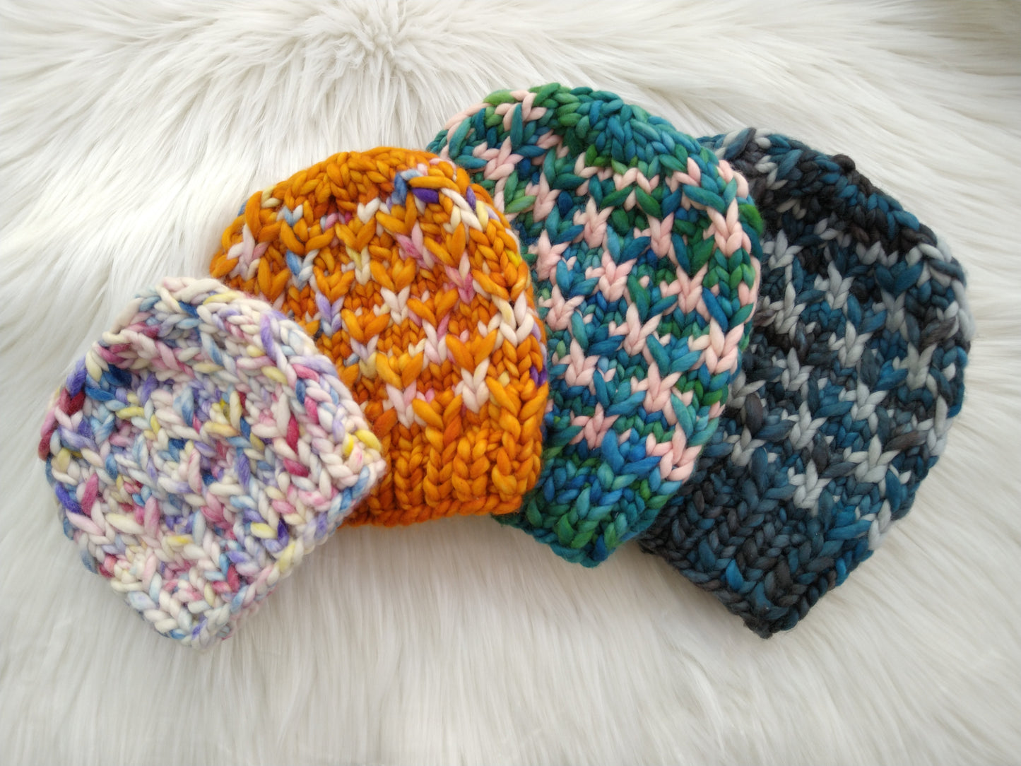 Rosewood Beanie Knitting Pattern