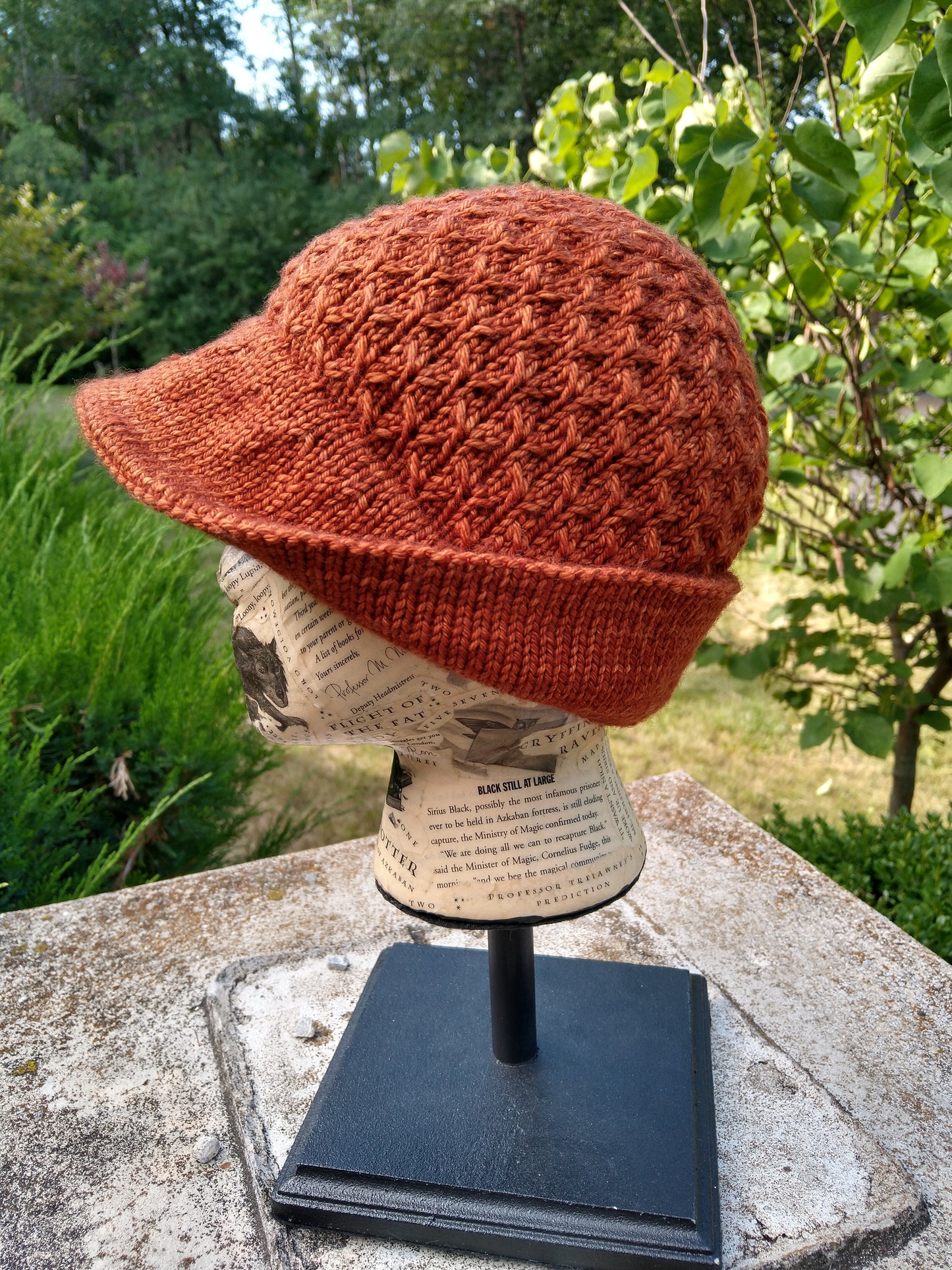 Rosewood Cloche Knitting Pattern