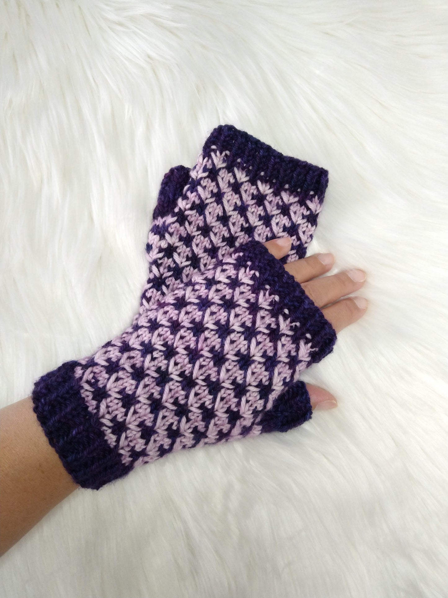 Rosewood Mitts (LIGHT) Knitting Pattern