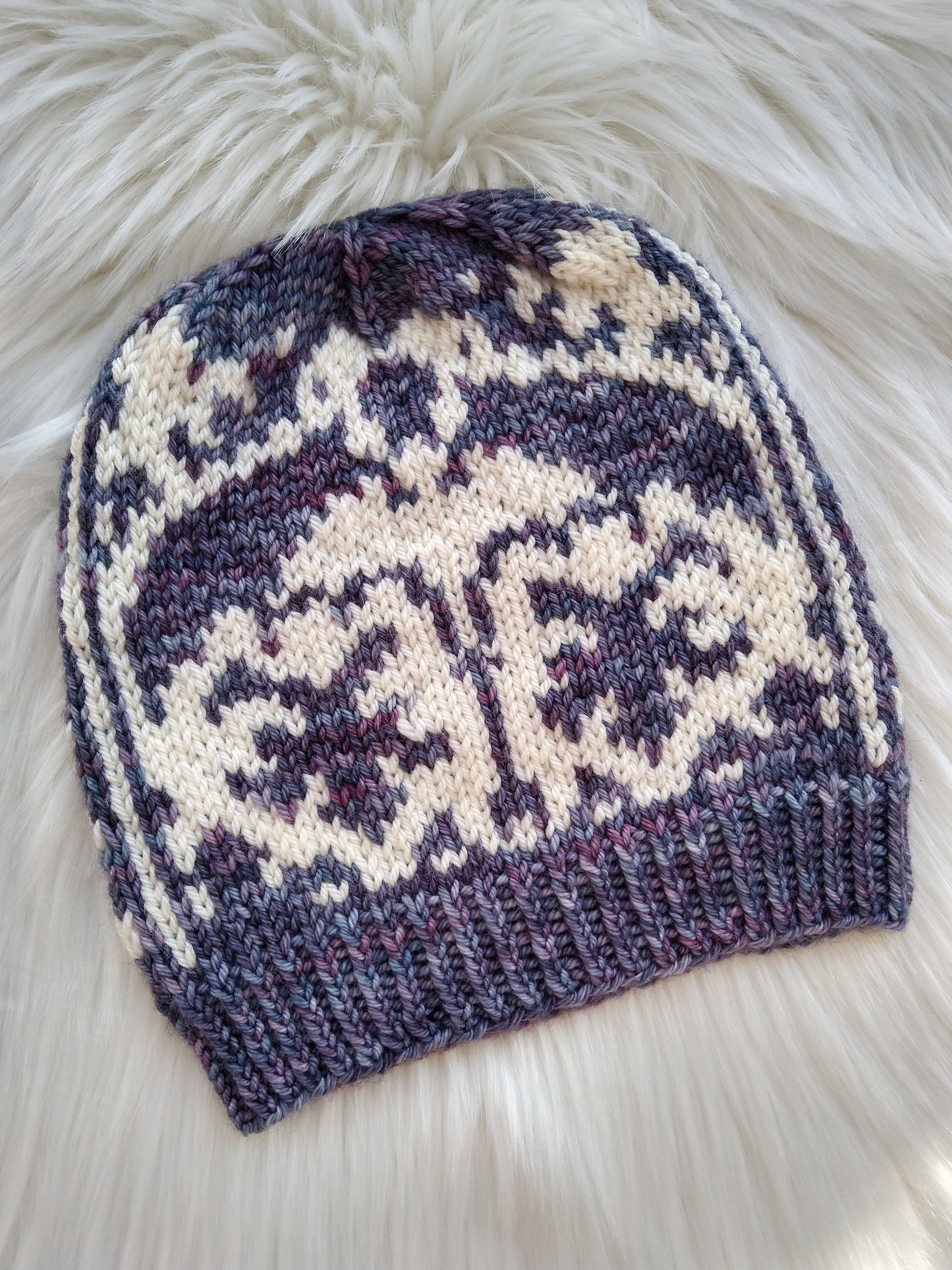 Death Wing Hat Knitting Pattern