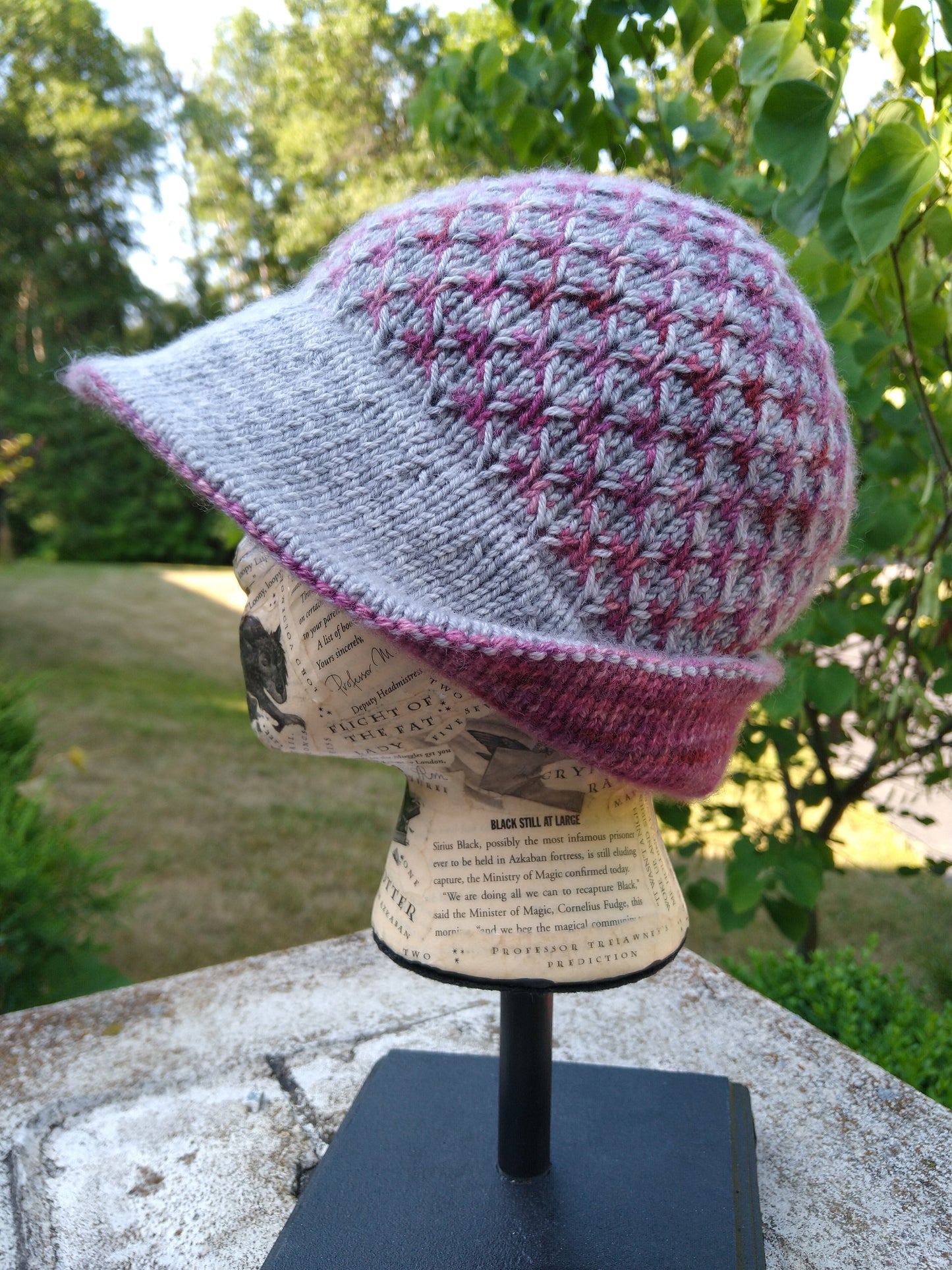 Rosewood Cloche Knitting Pattern