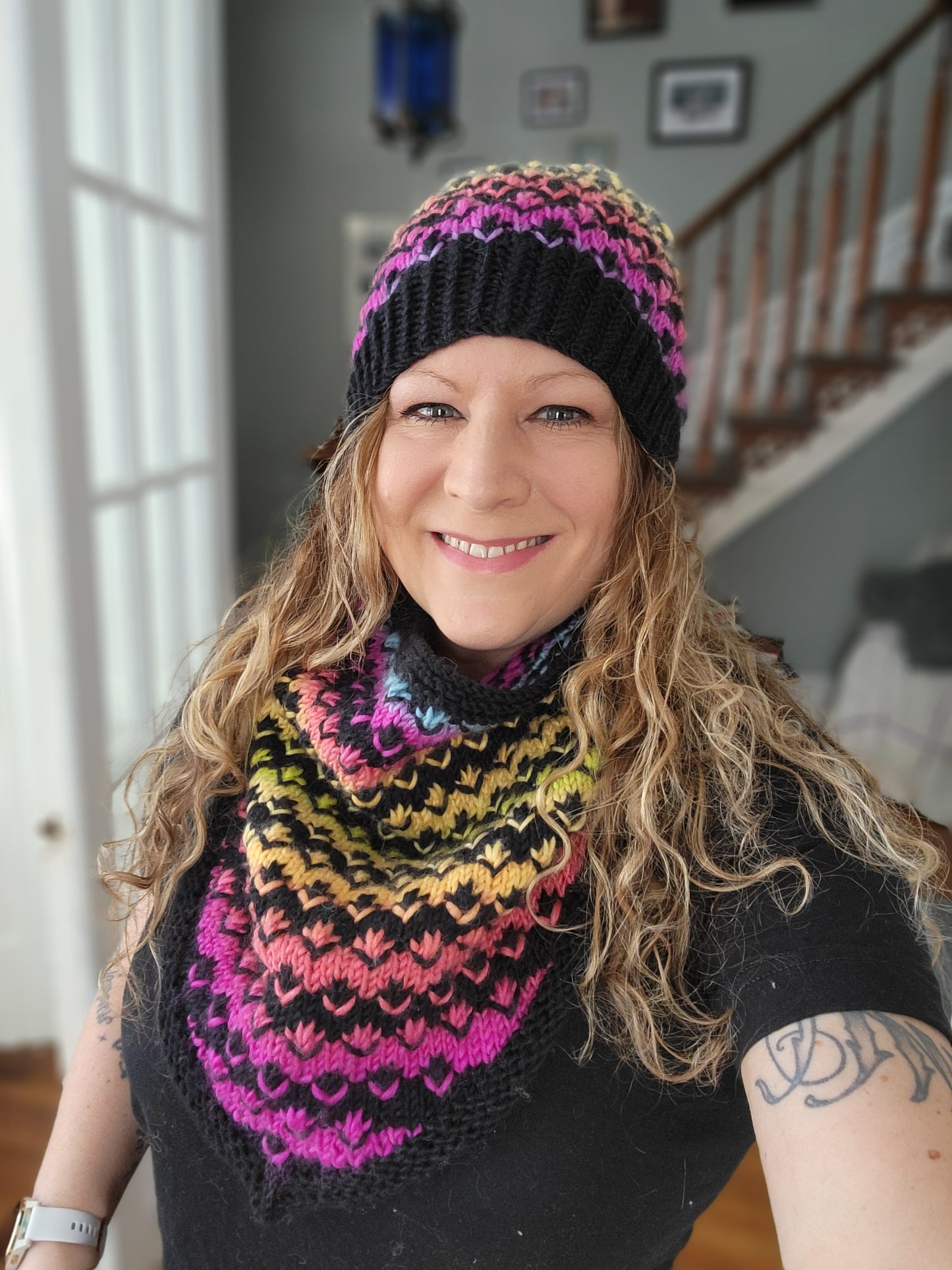 Pomona Bandana Cowl Knitting Pattern