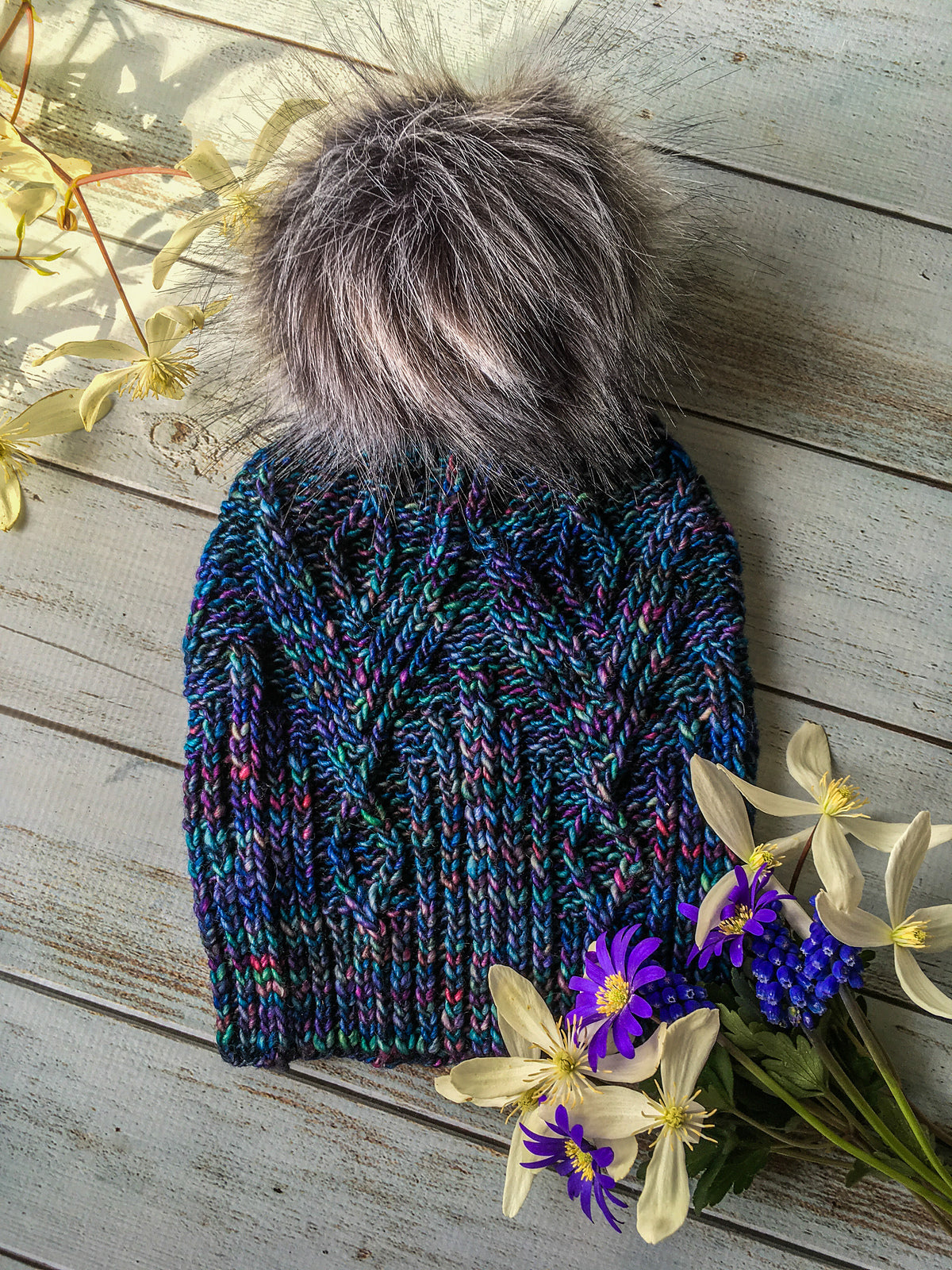 Thunderbird Hat Knitting Pattern