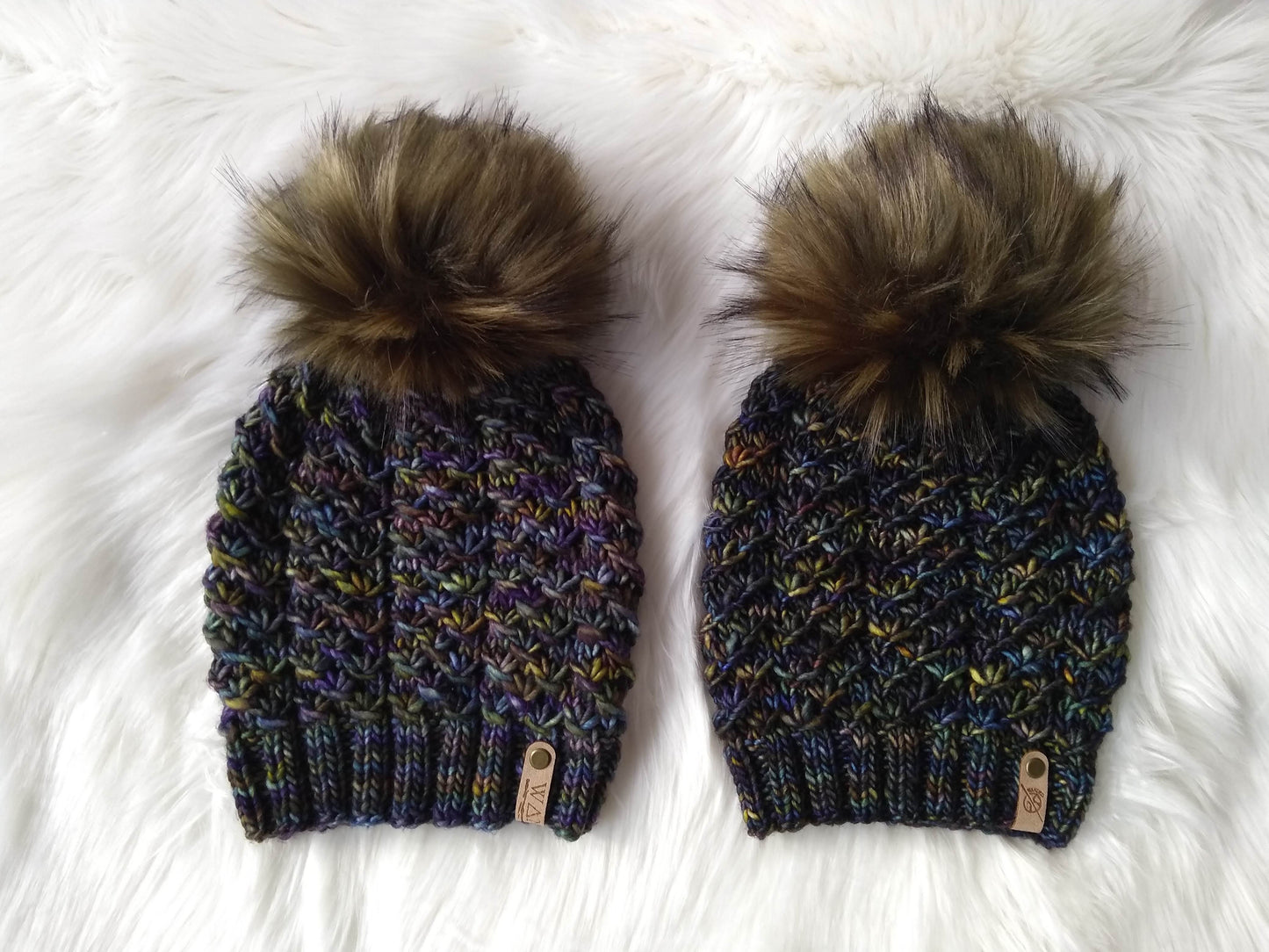 Padma and Parvati Toques Knitting Patterns