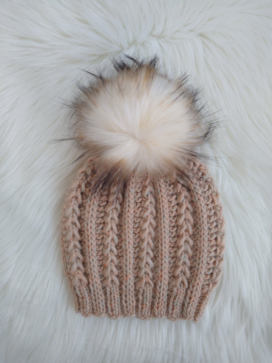 Ridgeback Beanie Knitting Pattern