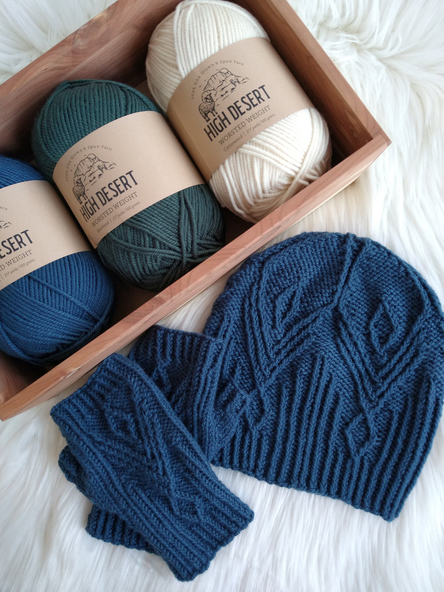 Thunderbird Hat Knitting Pattern