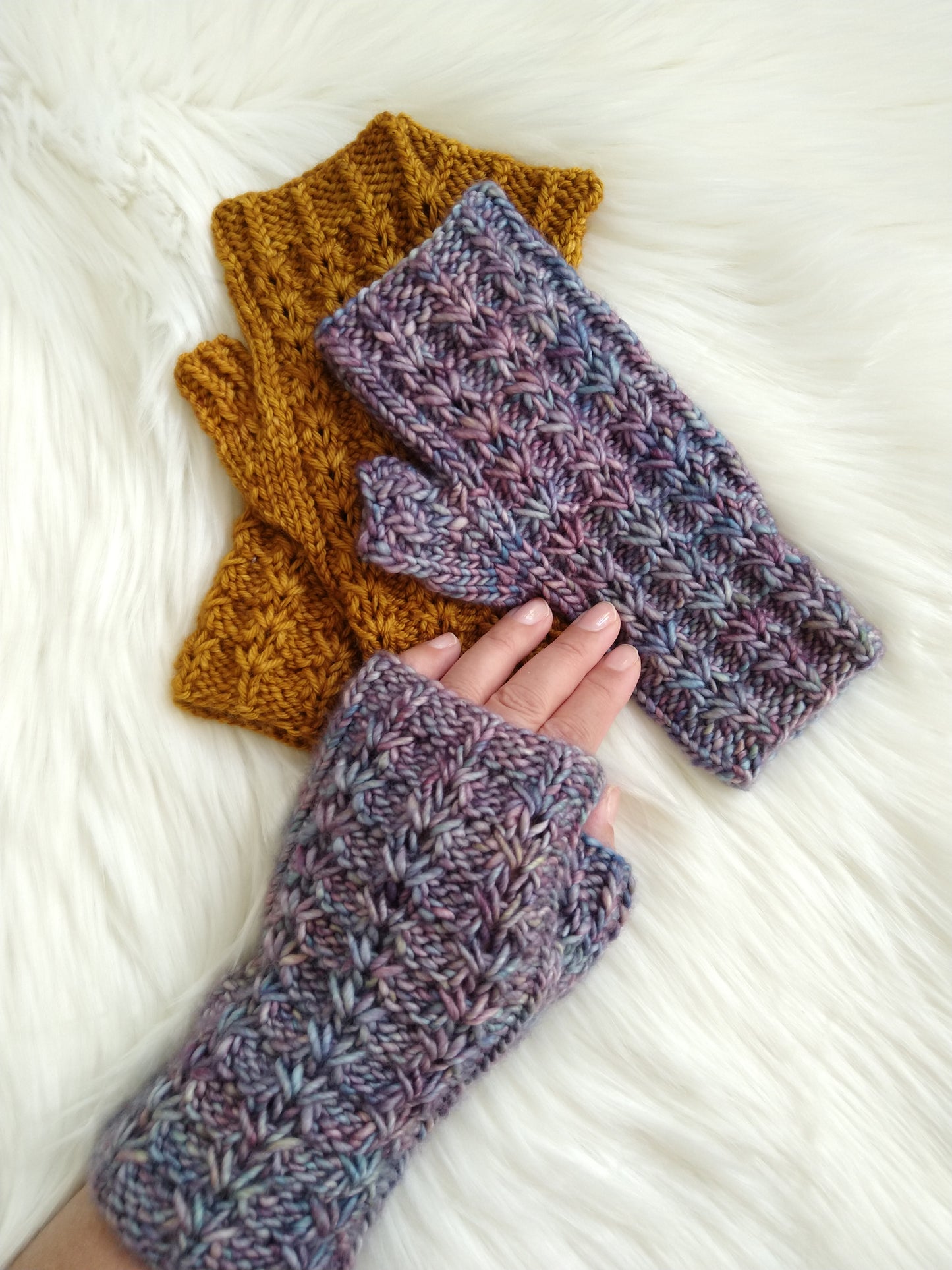 Ginevra Mitts Knitting Pattern