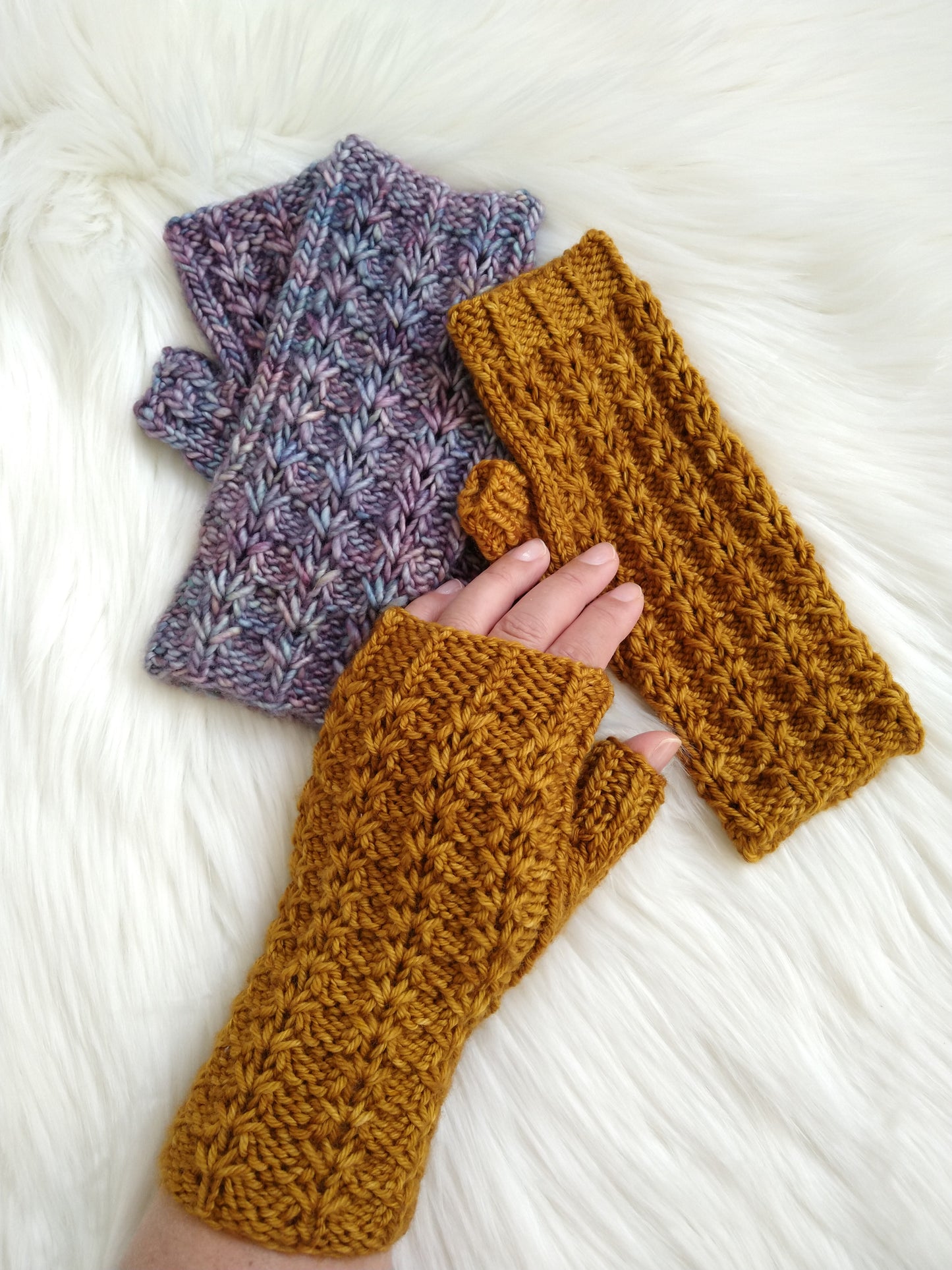 Ginevra Mitts Knitting Pattern