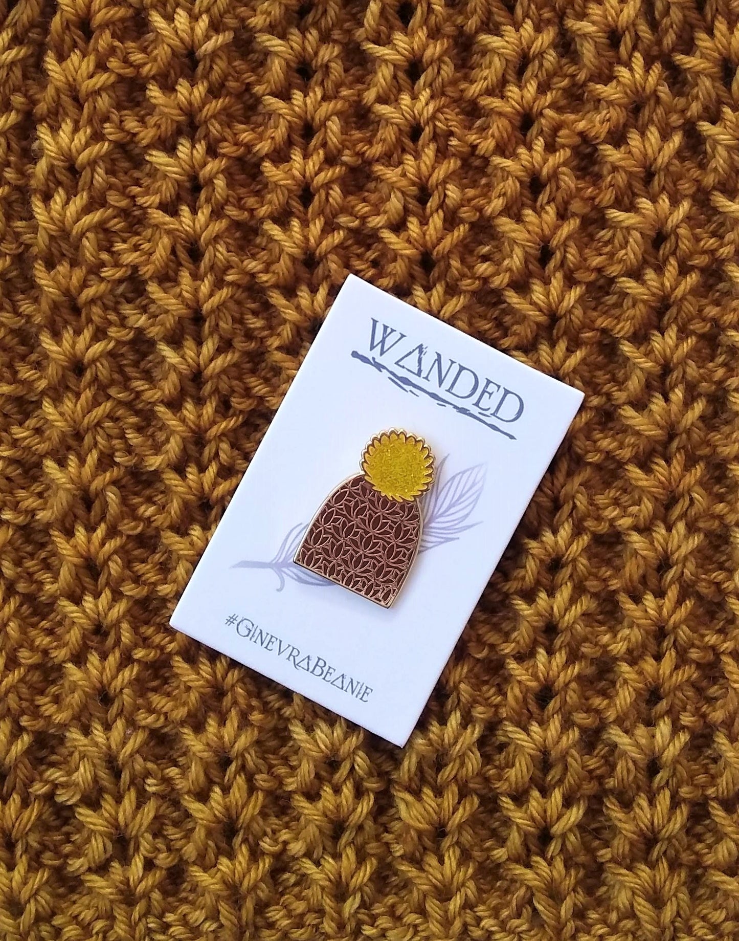 Ginevra Beanie Hard Enamel Pin