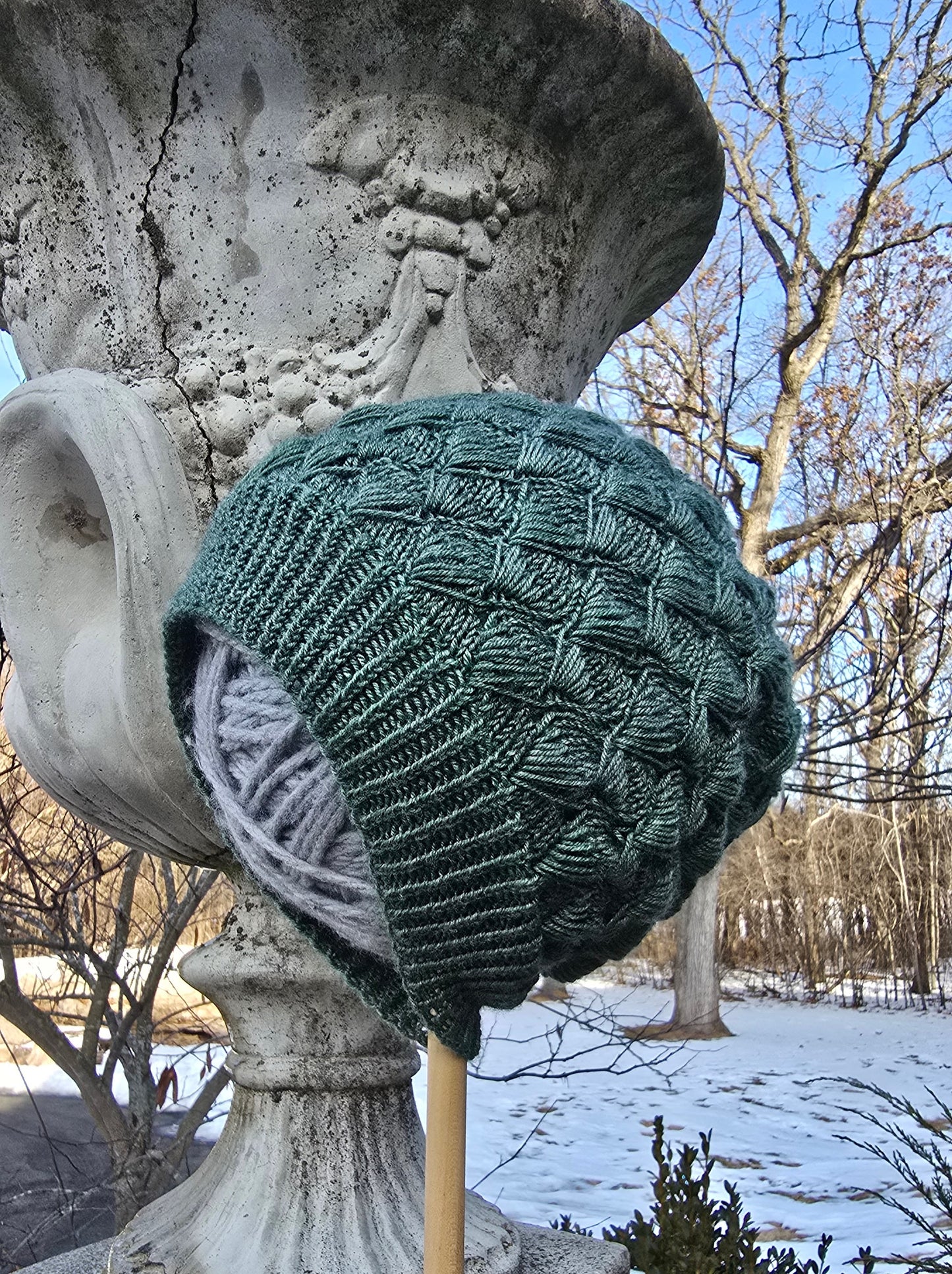 Feathertail Hat Knitting Pattern