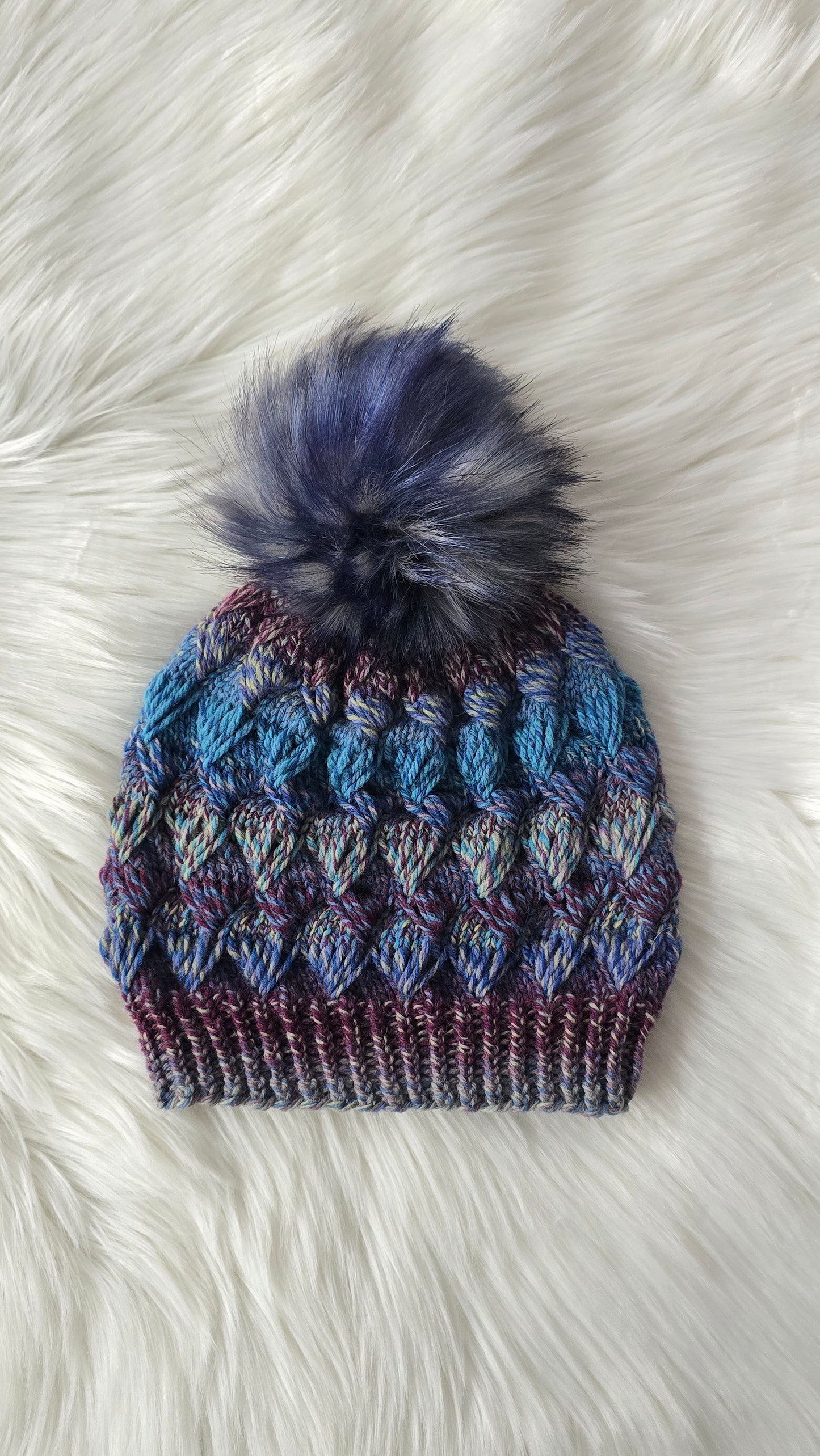 Feathertail Hat Knitting Pattern