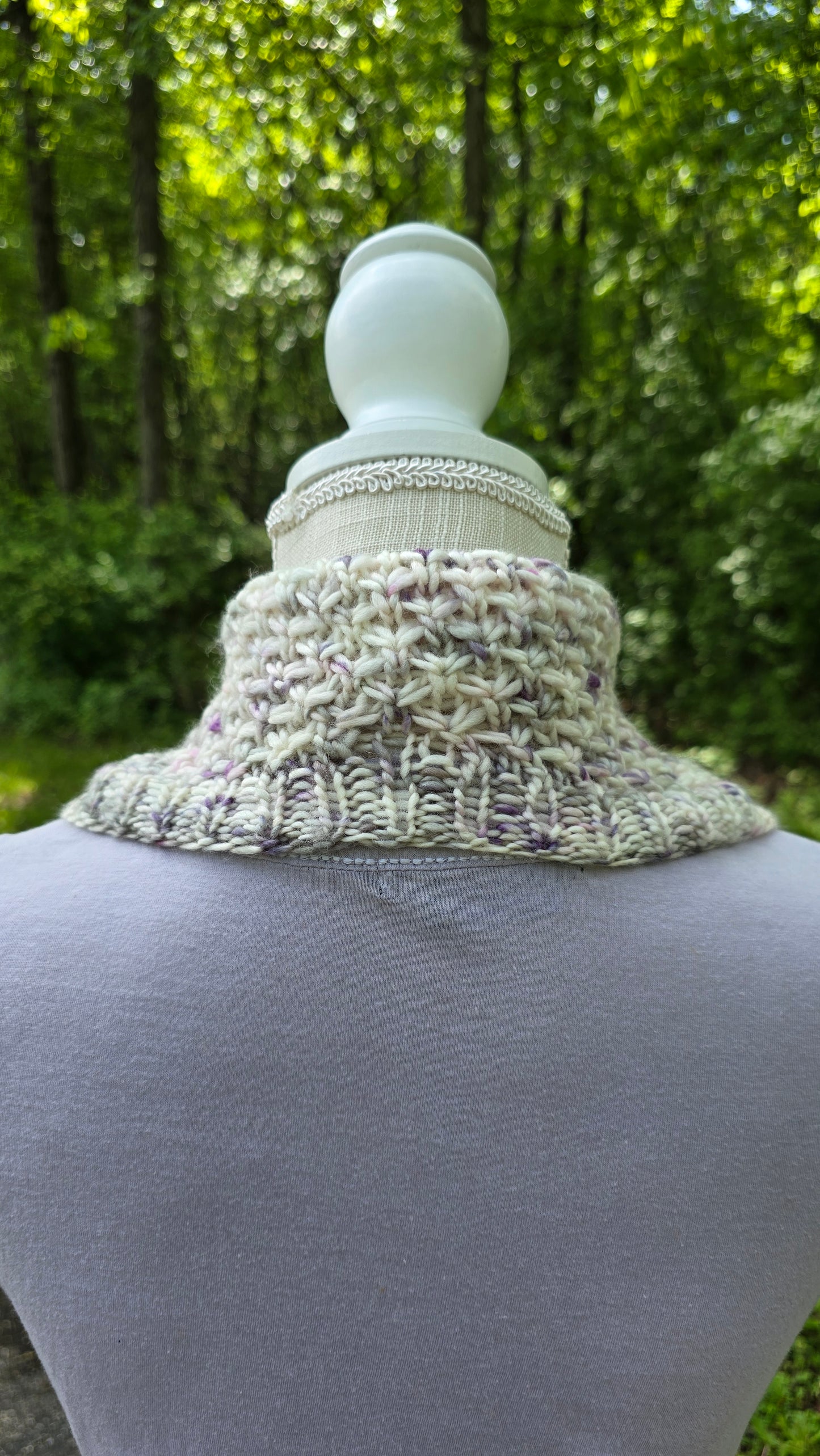 Flamefall (Bandana Cowl) Knitting Pattern