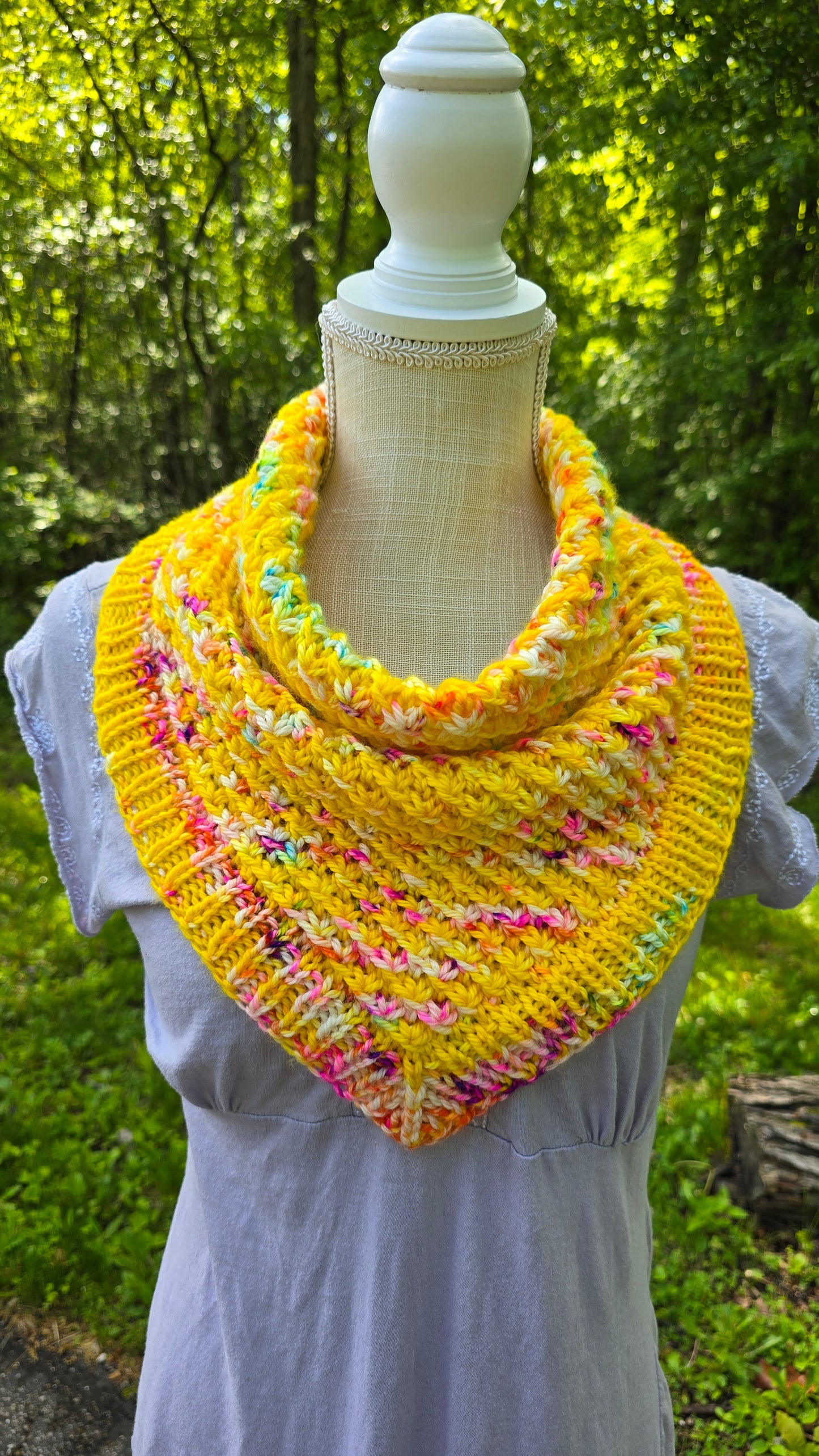 Starsong (Bandana Cowl) Knitting Pattern