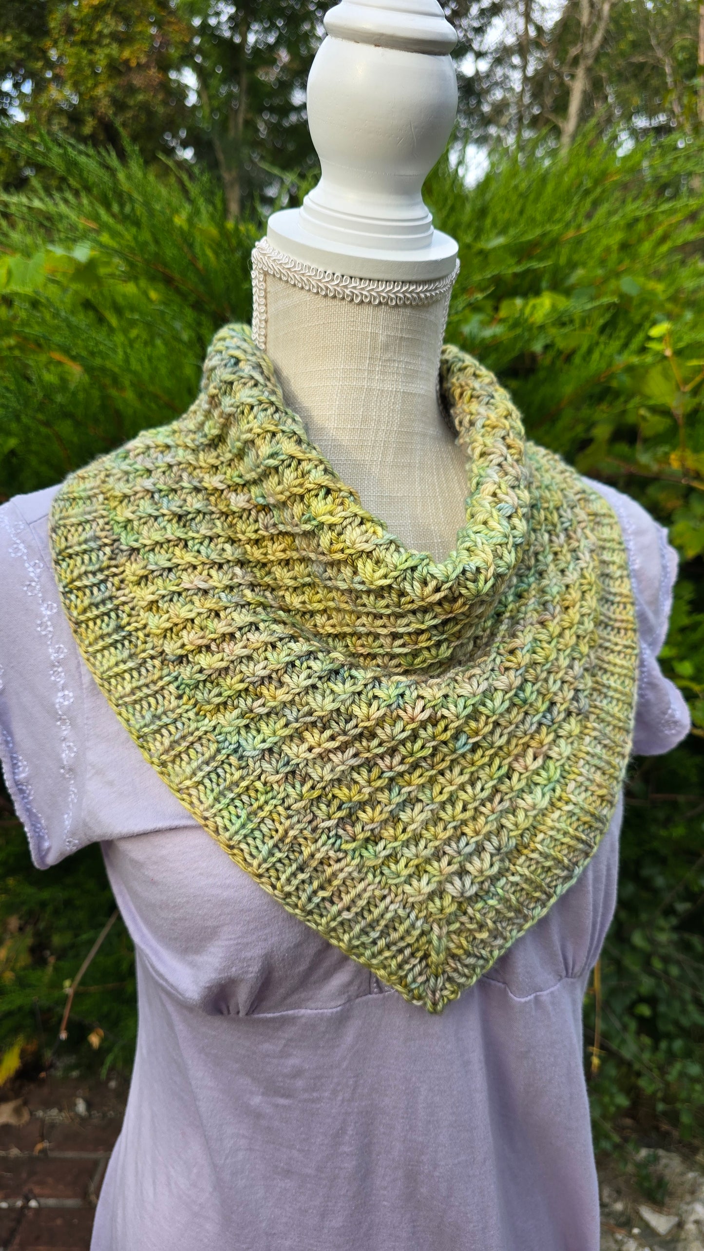 Starsong (Bandana Cowl) Knitting Pattern