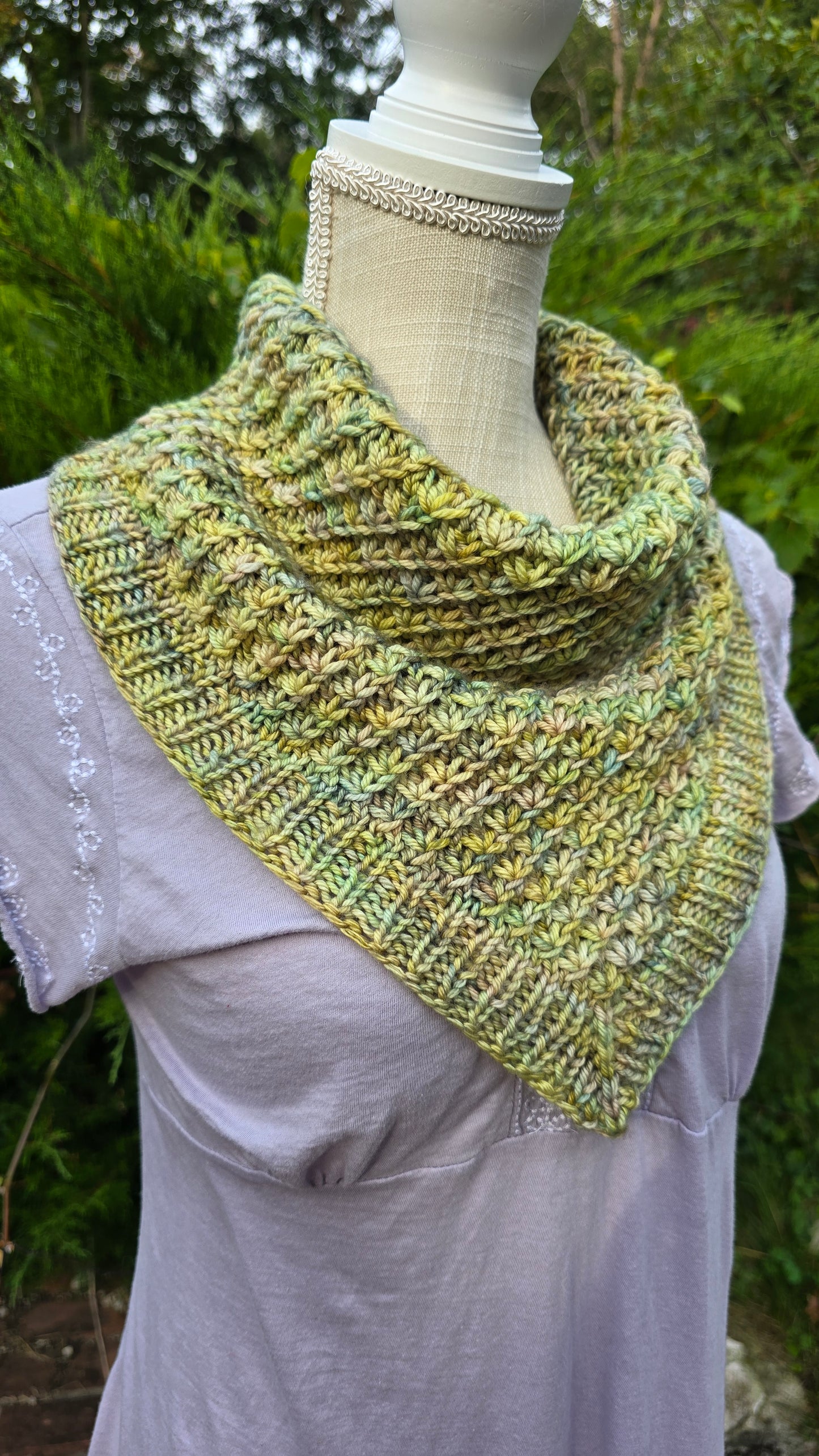 Starsong (Bandana Cowl) Knitting Pattern