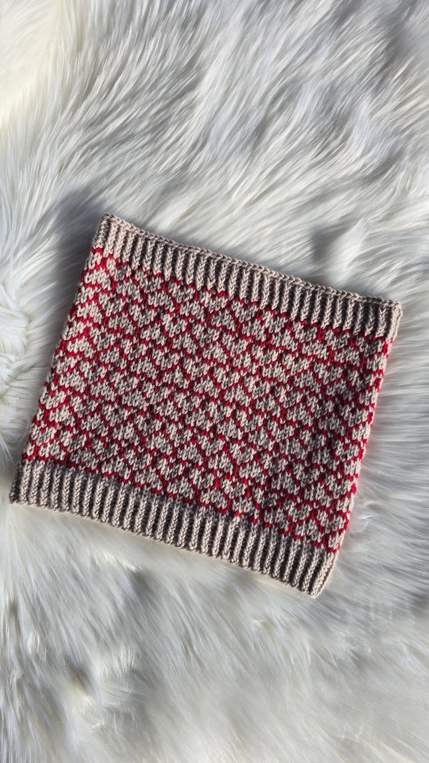 Wholehearted Cowl Knitting Pattern