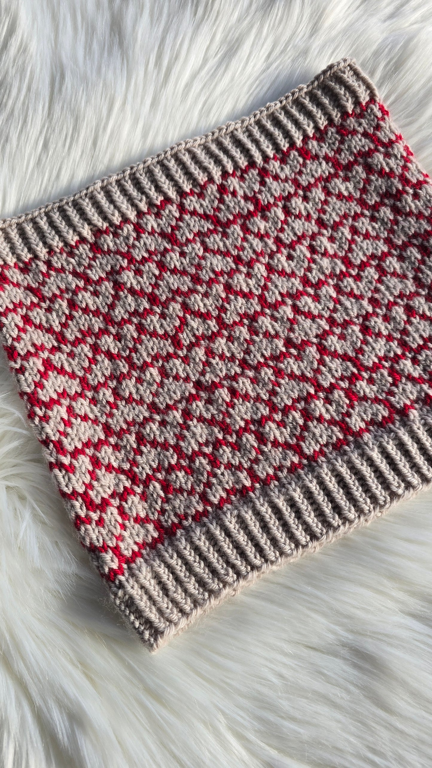 Wholehearted Cowl Knitting Pattern