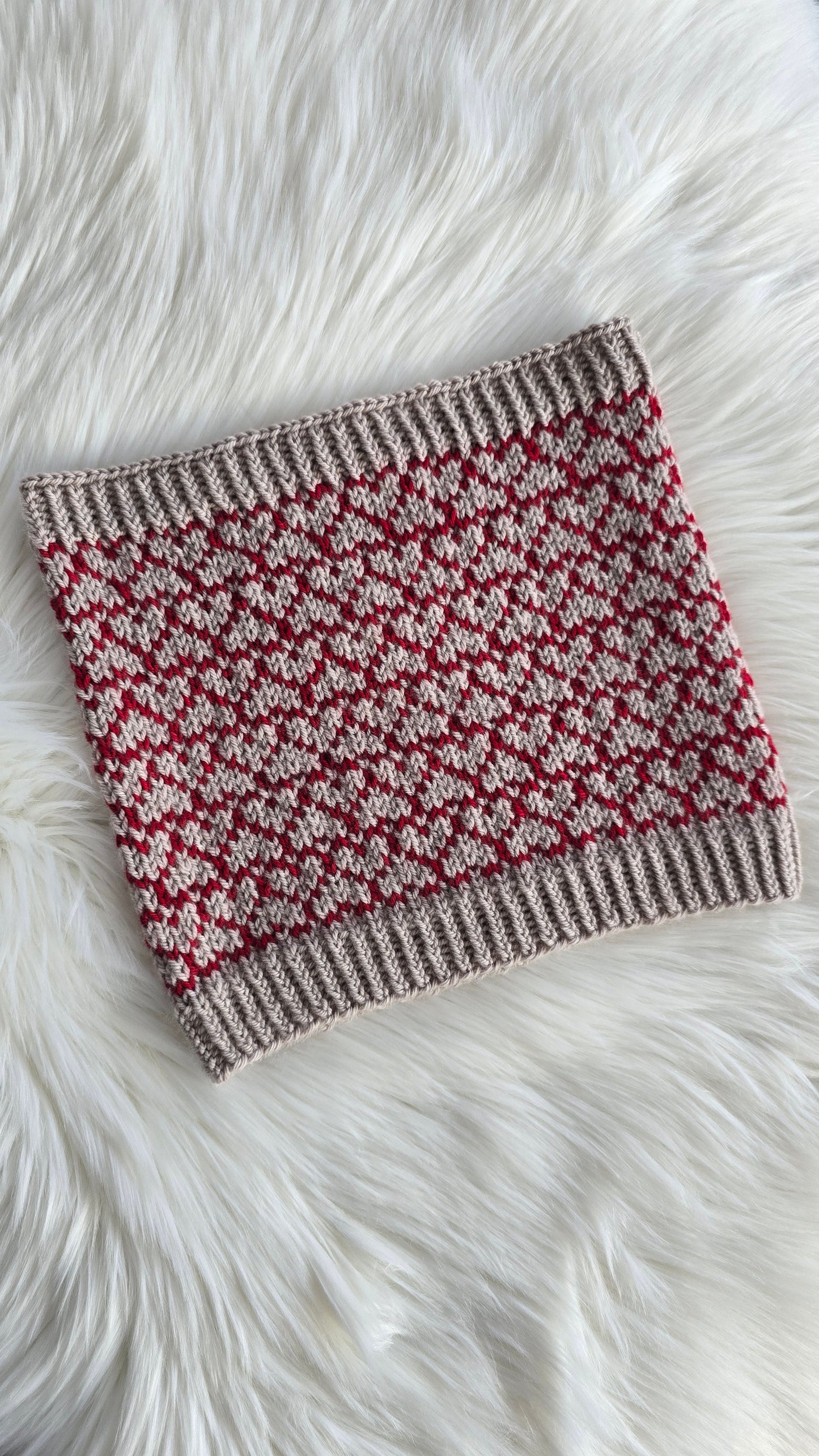 Wholehearted Cowl Knitting Pattern