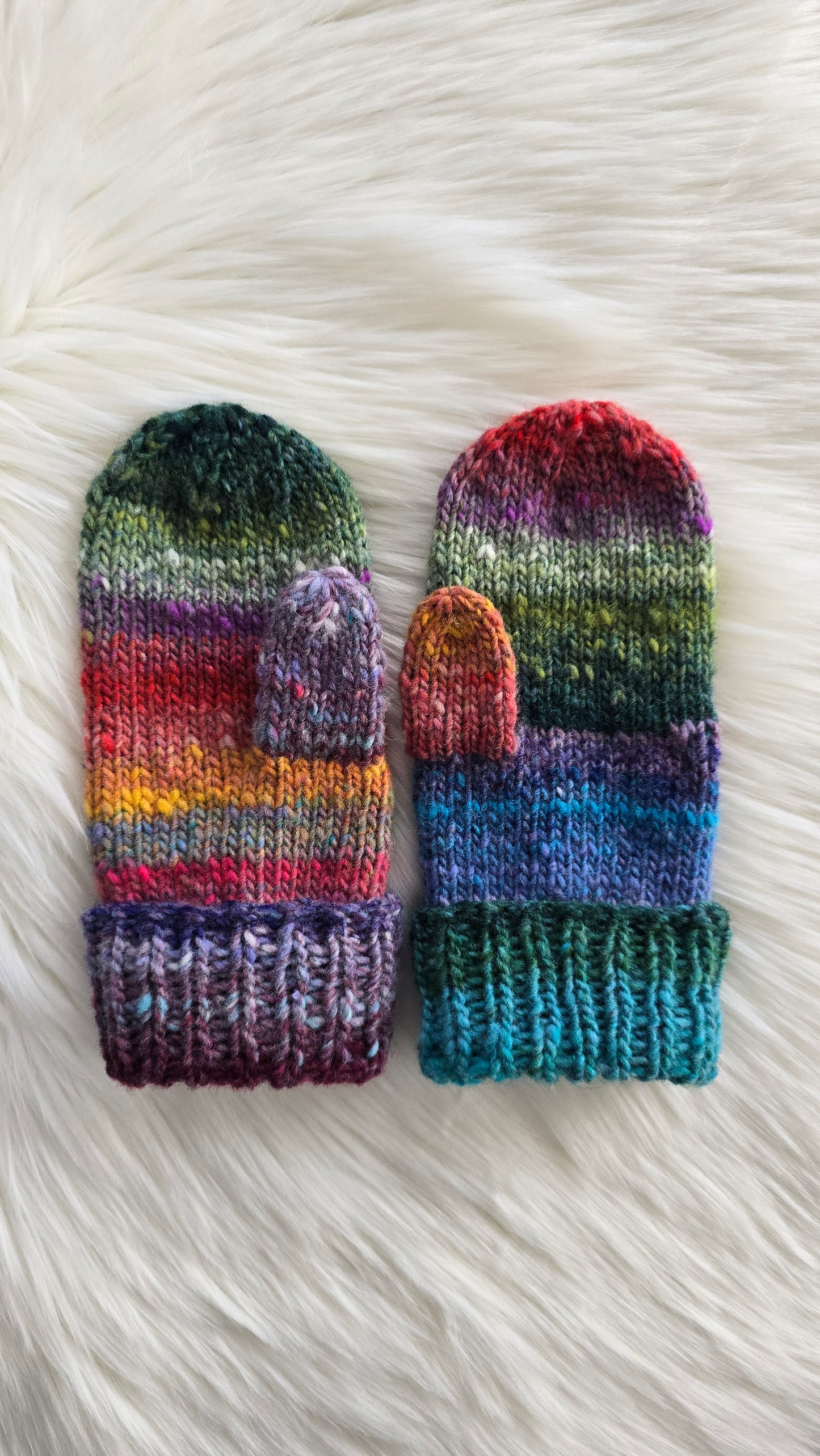 Shizen Mittens Knitting Pattern