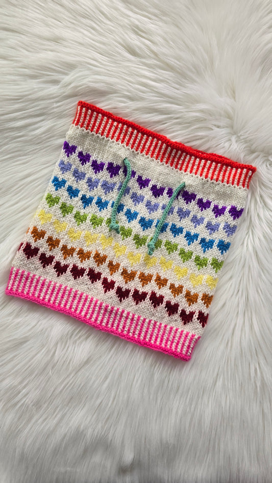 Heartwaves Cowl Knitting Pattern