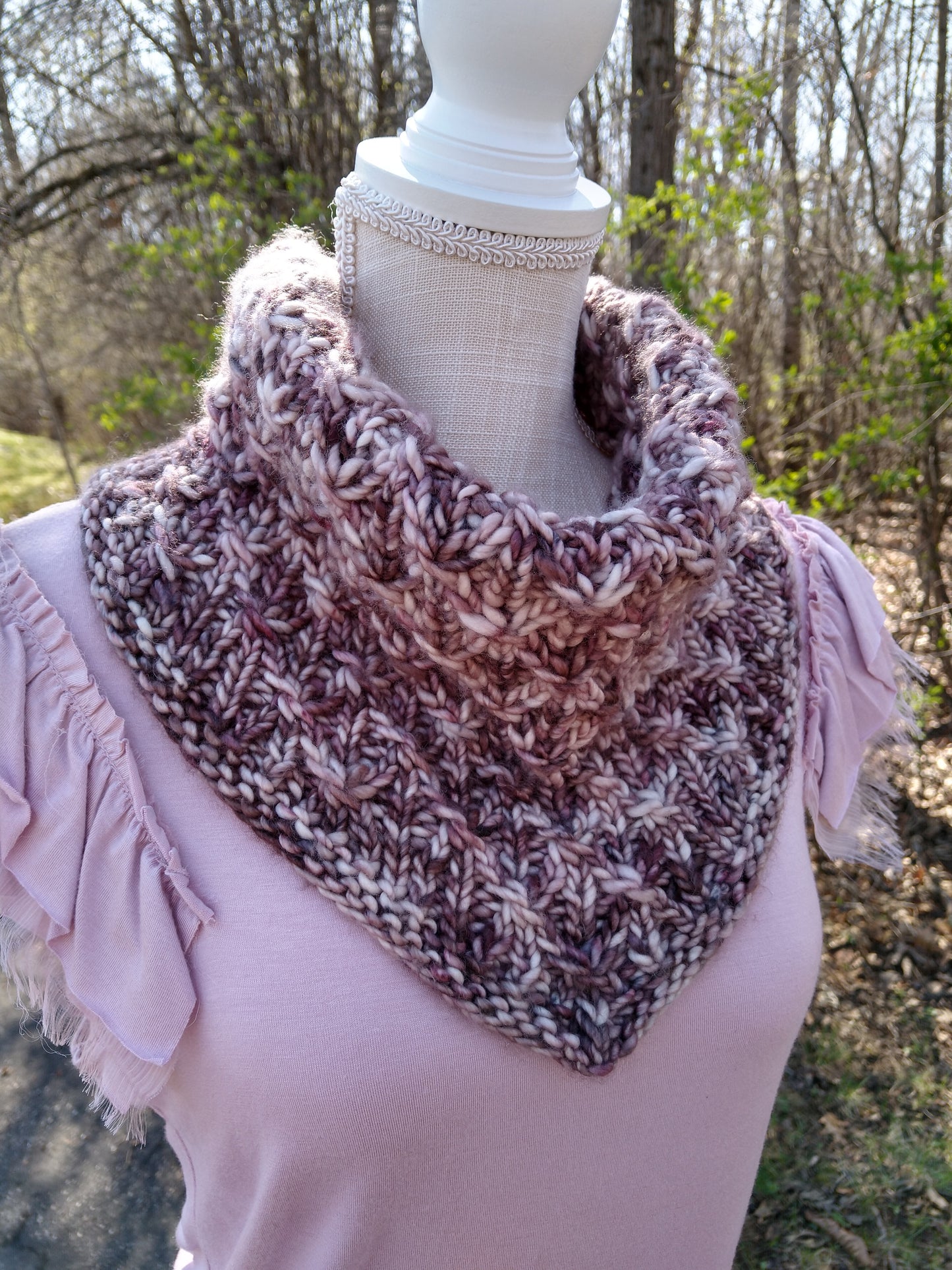 Granger Bandana Cowl Knitting Pattern