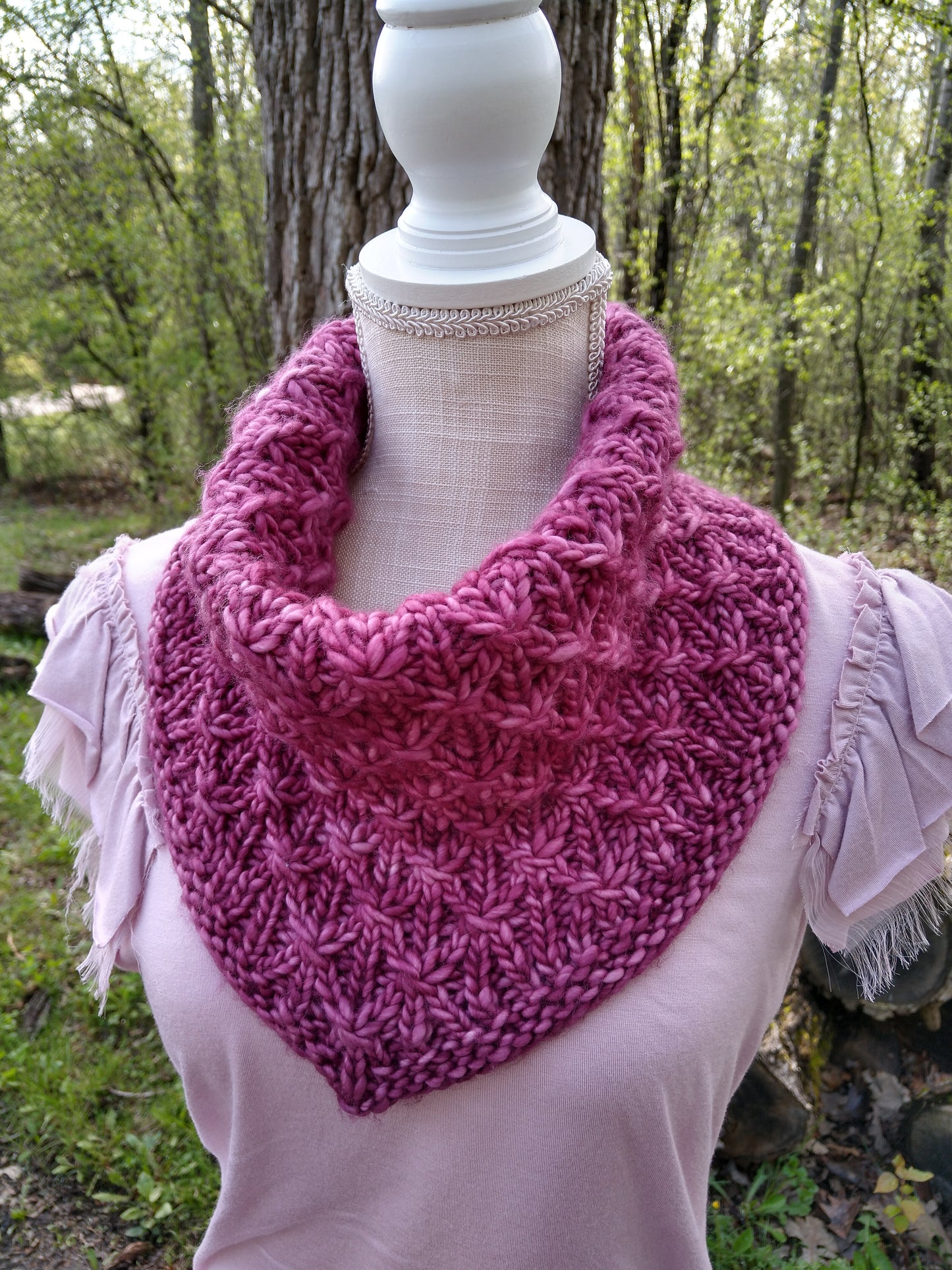 Granger Bandana Cowl Knitting Pattern