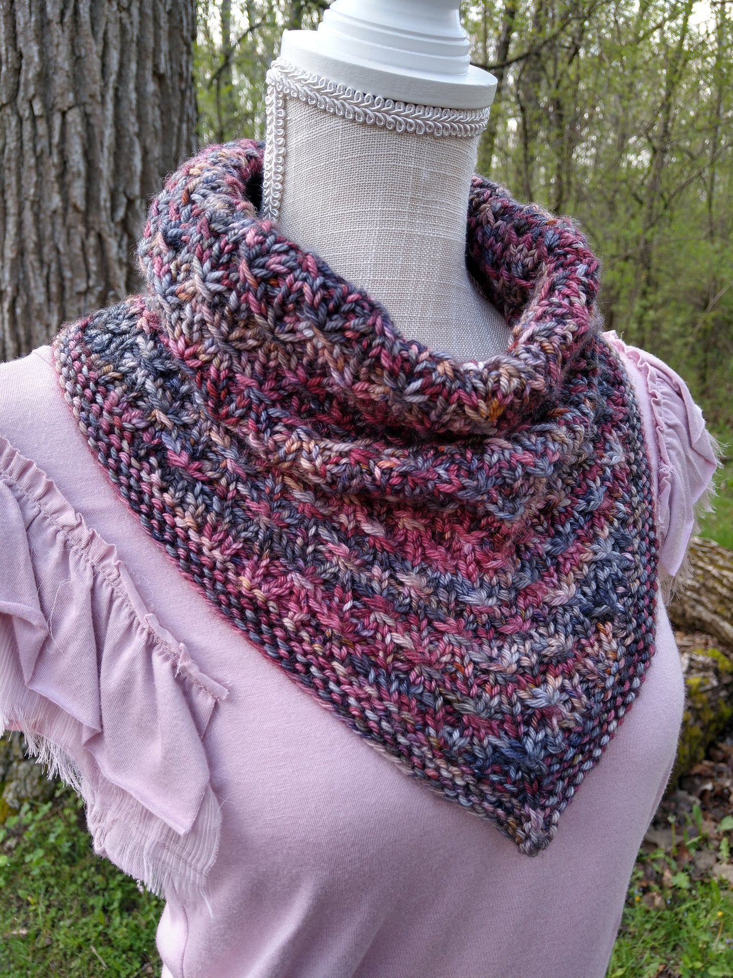 Granger Bandana Cowl Knitting Pattern