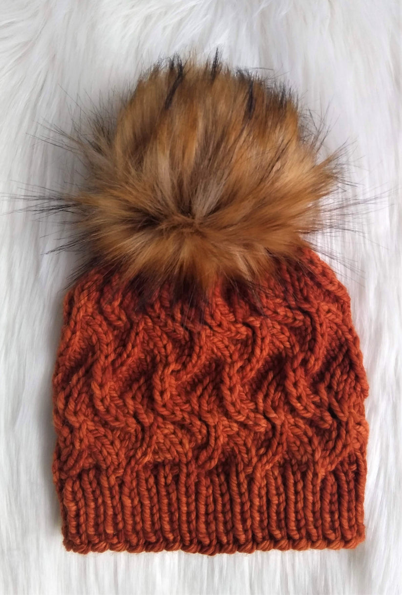 Incendio Beanie Knitting Pattern – Wanded Knit and Crochet