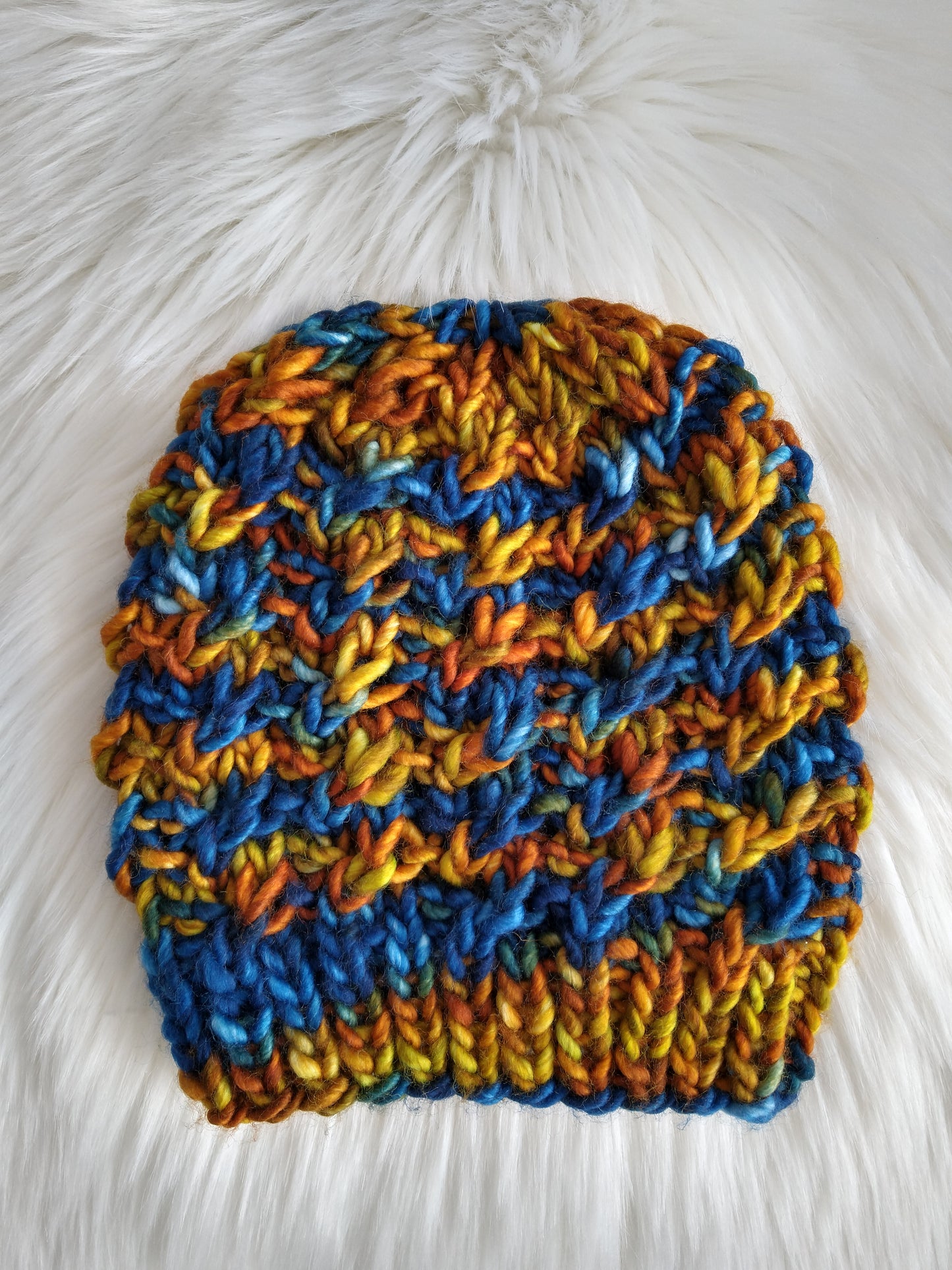 Elasmotherium Beanie Knitting Pattern